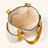 Large Canvas Tote Bag - Woolrich x Target Cream/Yellow - 4 of 4