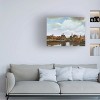 Trademark Fine Art -Jan Vermeer 'View of Delft 1660-61' Canvas Art - 2 of 4