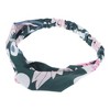 Unique Bargains Women's Fashion Leaf Pattern Cross Elastic Hairband 1 Pc - 4 of 4