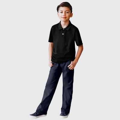 City Threads Boys Soft Cotton 3-Pocket Jersey Pants - UPF 50+ - USA-Made