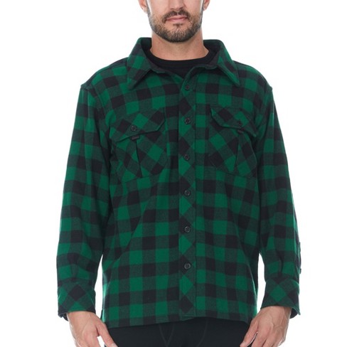 Wool Plaid Flannel Shirts