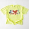 Simply Sage Market Coquette Ship Anchor Garment Dyed Tee - 3 of 4