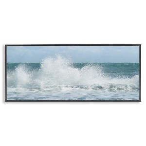 Stupell Industries Ocean Waves Crashing Foam Splash, 24" x 10" - 1 of 4