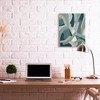 Stupell Industries Layered Curved Shapes Abstract Green Limestone - 2 of 4