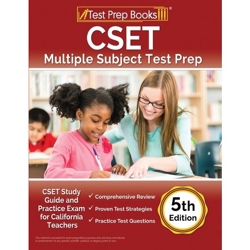 Cset Multiple Subject Test Prep - By Joshua Rueda (paperback) : Target