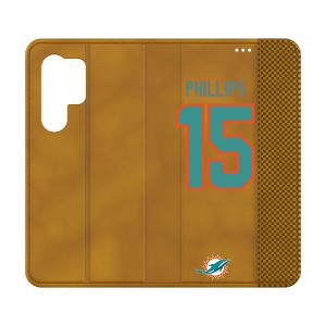 NFL Miami Dolphins Players Game Tactic Folio Cell Phone Case for Samsung Galaxy - 1 of 4