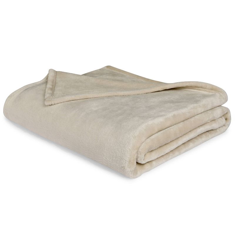 50"x70" Oversized Silvadur Anti-Microbial Luxury Velvet Throw Blanket - Sutton Home Fashions, 1 of 7
