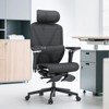 UNISOAR Ergonomic Mesh Office Chair with Wide Lumbar Support for Lower Back Pain - 2 of 4