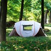 Boersma Camping Instant Pop Up Tent, 6 Person, Water Resistant Dome, Easy Setup for Camping Hiking and Outdoor, Portable with Carry Bag, 3 Season - 2 of 4