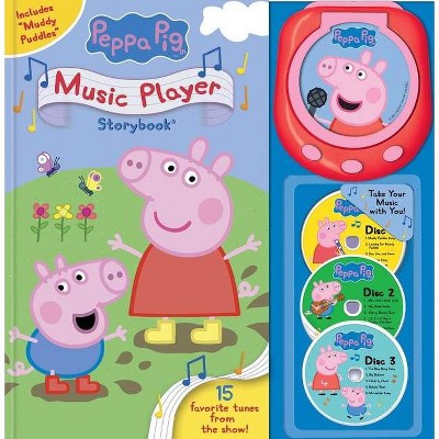 Peppa Pig: Music Player - (Music Player Storybook) by  Meredith Rusu (Hardcover)