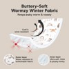 KeaBabies Baby Car Seat Cover for Spring, Autumn, Winter, Universal Stretch Fit Car Seat Covers for Babies - 3 of 4