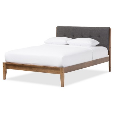 queen platform bed target