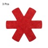 Unique Bargains Polyester Felt Kitchen Textiles Flexible Pot and Pan Protectors 3 Pcs - 3 of 4