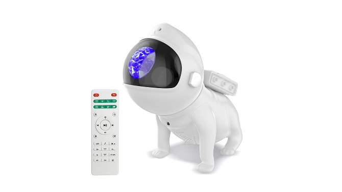 Rossetta Space Dog LED Galaxy Projector Night Lights, 2 of 9, play video