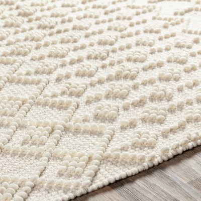 Hauteloom Brothers Beige Wool&Cotton Rug