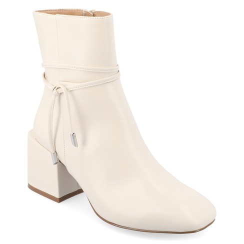 Wide width outlet booties for ladies