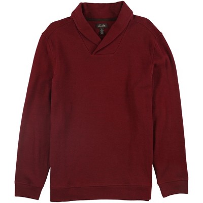 Tasso Elba Mens Shawl Collar Pullover Sweater
