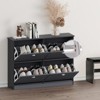 RISOKEYS Shoe Cabinet with 4 Flip Drawers – Adjustable Shelves for Hallway & Living Room, Freestanding Shoe Rack for Families & Small Spaces - 4 of 4