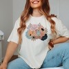 Simply Sage Market Women's Mama Colorful Flower Bouquet Short Sleeve Garment Dyed Tee - 2 of 2