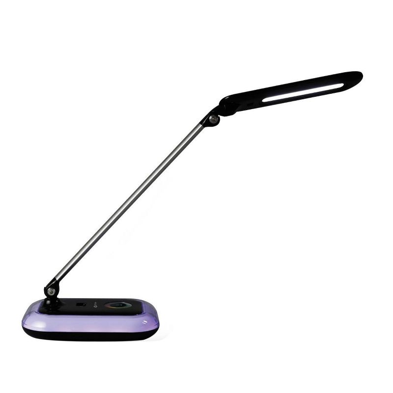 Glow Desk Lamp (Includes LED Light Bulb) Black - OttLite, 4 of 11