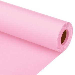 Unique Bargains Smooth Painting Gift Flower Wrapping Art Easel Kraft Paper Roll - 1 of 4