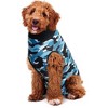 Suitical Recovery Suit for Dogs with Click Up System - Blue Camouflage - 4 of 4