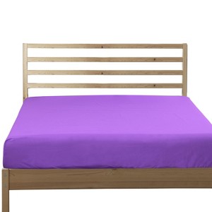 Brushed Microfiber Fitted Sheet Only, Super Soft Hotel Quality Fitted Sheet with Deep Pocket - NTBAY - 1 of 4