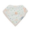 Loulou Lollipop 2pk Muslin Bandana Bib Set - Bunny Meadow - 2 of 4