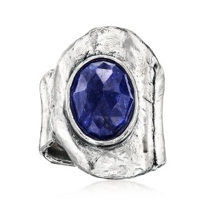Ross-Simons 6.25 Carat Sapphire Ring in Sterling Silver - 1 of 4