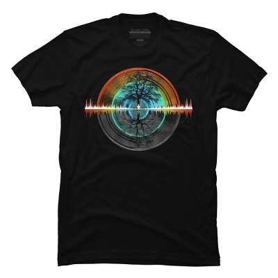 Men's Design By Humans Color Nature Sounds Night Oak Tree By Maryedenoa ...