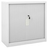 vidaXL Gray Sliding Door Cabinet Steel Medium - 2 of 4