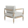 Christopher Knight Home Wevin Aluminum Chair with Cushions, Light Grey - image 4 of 4