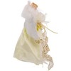Kurt Adler Color Changing 7-Light Warm White LED Angel Treetop, Ivory and Gold, 12" - 4 of 4