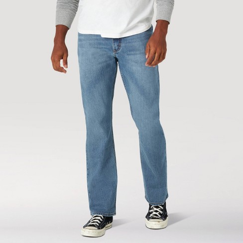 Wrangler Men's Straight Fit Jeans - Light Wash 32x32 : Target