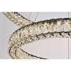 Elegant Lighting Monroe 2 - Light Pendant in  Black - 4 of 4