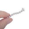 Unique Bargains Nine Faux Pearl Candied Haws Shape Shoelace Charms 1 Pair - 3 of 4
