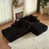 Bedroom Comfort: Fluffy, Assembled Loveseat - 2 of 4