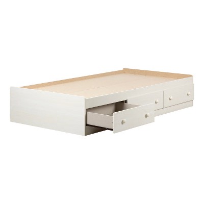 HomeStock Mates Bed with 3 Drawers Blueberry Summer Breeze
