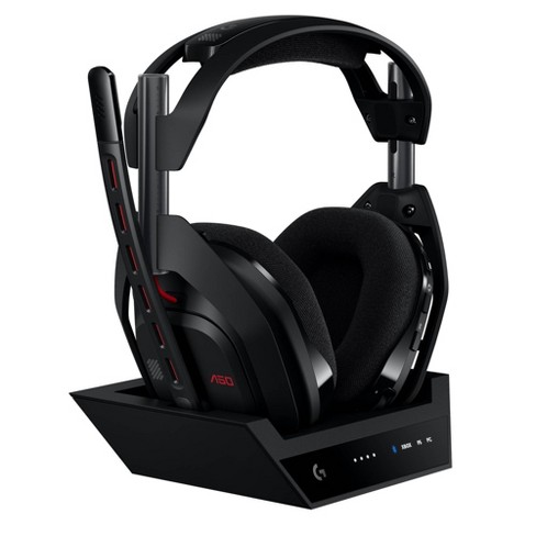 Logitech G Astro A50 Lightspeed Wireless Gaming Headset Base Station gen 5 For Xbox Black Target