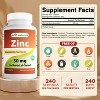 Zinc 50 mg 240 Tablets - 2 of 4