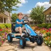 Qaba Pedal Go Kart for Kids, Go Cart with Adjustable Seat, EVA Wheels, for Boys & Girls Aged 3-8 Years Old - 2 of 4