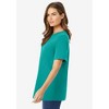 Woman Within Plus Size Perfect Short-Sleeve Crewneck Tee - 4 of 4