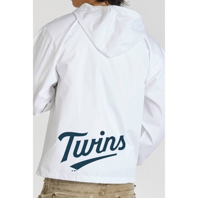 Мужские куртки MLB Minnesota Twins Men's Champion White Packable Jacket - L — фото 2