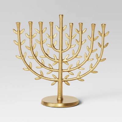 Tree of Life Menorah Gold - Threshold™