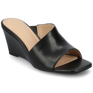 Journee Women's Clementine Wedge Sandals - 1 of 4