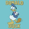 Girl's Disney Donald Duck Grumpy T-Shirt - 2 of 4