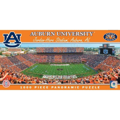  NCAA Auburn Tigers 1000pc Panoramic Puzzle 