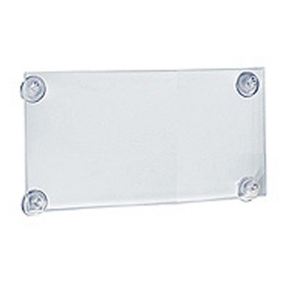 Azar 11" x 8.5" Sign Frame with suction cups 2ct