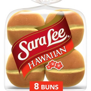 Sara Lee Hawaiian Hamburger Buns - 18oz - 1 of 4