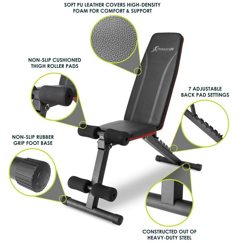 ProsourceFit Weight Bench, 2 of 10